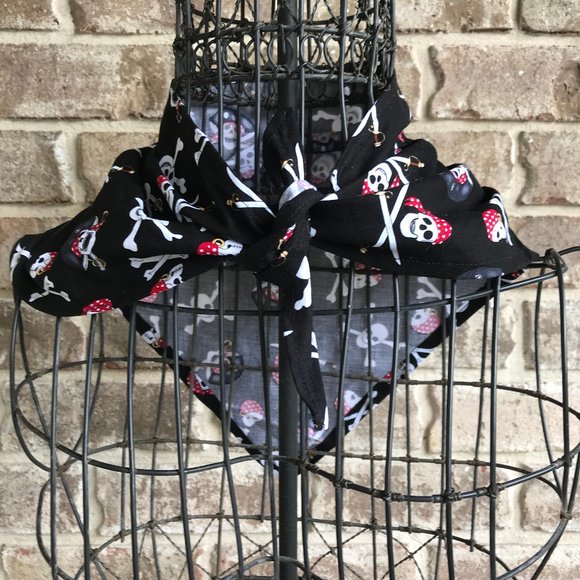 Pirate Face Cover Decorative Handmade  New - Picture 4 of 10